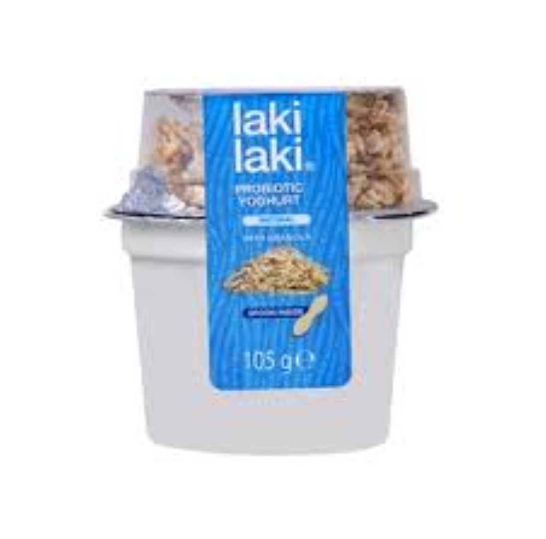 LAKI LAKI 6PACK 105G PROBIO YOGHURT NATURAL W GRANOLA